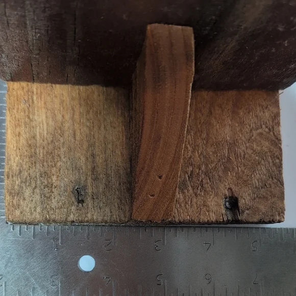 Rustic Wooden Handmade Teapot Bird Feeder Fruit - Picture 7 of 16